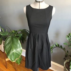 Theory black light wool fit & flare Blainey dress